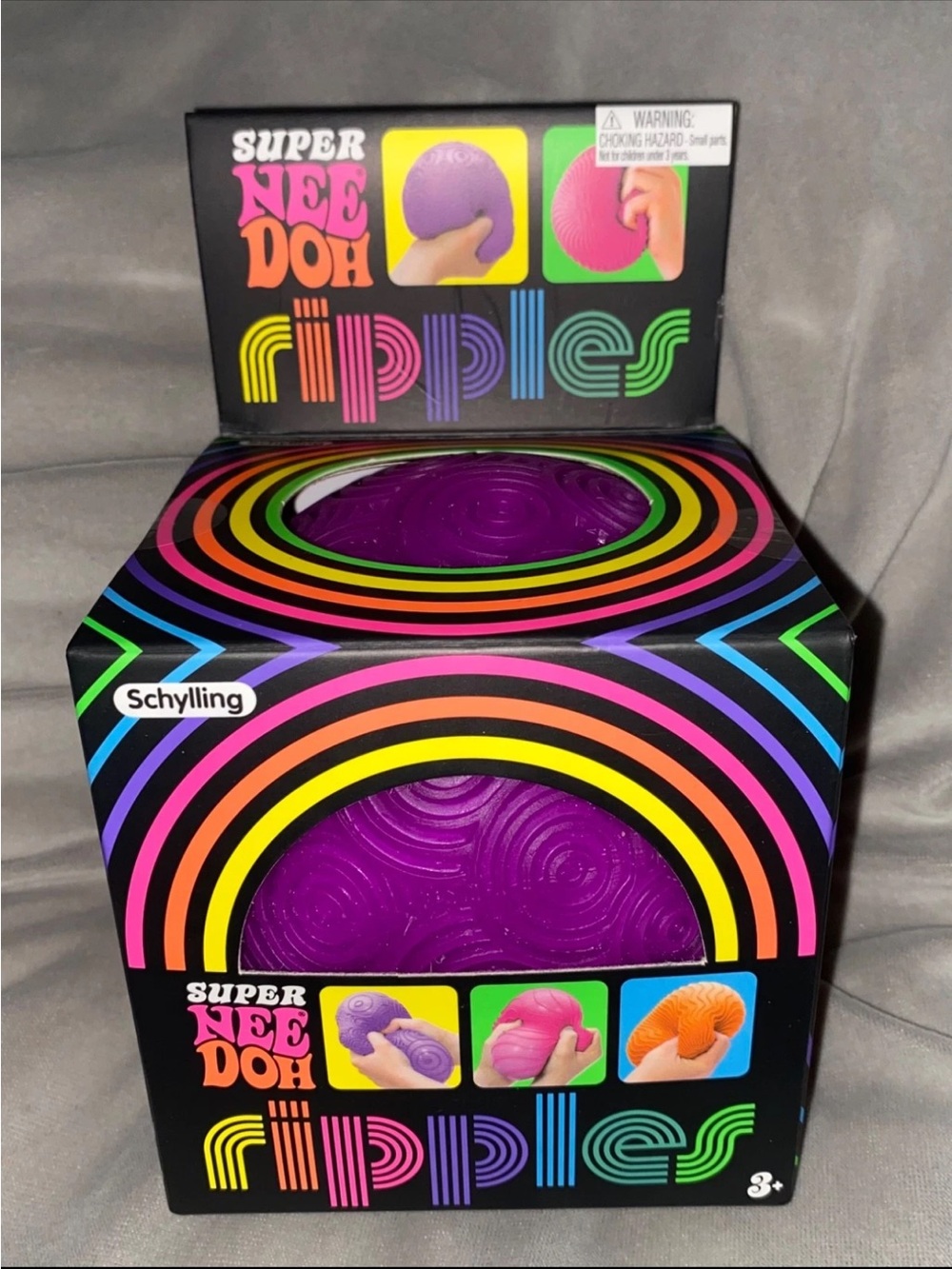 Super Nee Doh Ripples Purple Sensory Toy